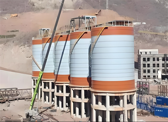 萨尔图高架钢板仓